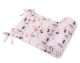 Bumper Universal para Cuna My Sweet Baby - Erizos Rosa