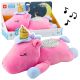 Unicornio de Peluche Rosa con Proyector y Música