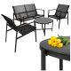 Juego de Muebles de Jardín Gardlov - 4 Piezas para Balcón