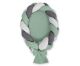 Braided Baby Nest 2 In 1 - Pastel Green - Gray - Anthracite