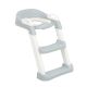 Asiento de inodoro con escalera Kikkaboo - Lea Gris