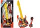 Guitarra Eléctrica con Micrófono y Cuerdas Rojas