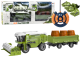 Cosechadora Agrícola RC con Remolque Verde