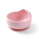 Bol de Silicona con Ventosa Babyono, Rosa - Alimentación Infantil