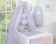Dosel de Cuna My Sweet Baby - Corazones y Flores Rosa
