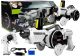 Coche Lanzador de Foam 2 en 1 Control Remoto Blanco