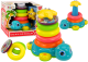 Tortuga Montable Pirámide 2 en 1 con Sonidos y Luces