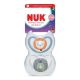 Chupete Ortodontico Nuk Lion 6-18 Meses - 2 Unidades