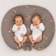 Cojín de lactancia Twin de My Sweet Baby con soporte ergonómico