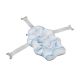 Soporte suave de baño Kikkaboo Nubo Sea shell Azul