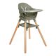 Trona 2en1 Woody Verde Militar Kikkaboo para Bebés