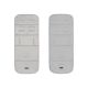 Colchoneta Silla de Paseo Kikkaboo Dreamy Fields Gris