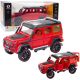 Coche Off-Road de Metal con Puertas Abatibles Rojo 1:22