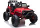 Coche eléctrico Jeep JC666 rojo