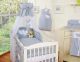 Juego de Cuna 5 piezas My Sweet Baby con Dosel Corazones