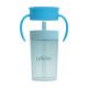 Vaso Dr. Brown's 360° con Pajita 300ml Azul