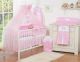 Juego de Cuna 5 Piezas con Mosquitera My Sweet Baby