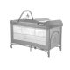 Cuna de viaje 2 niveles Kikkaboo So Gifted PLUS Gris