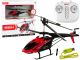 Helicóptero R/C Syma S5H rojo 2.4G vista lateral