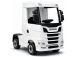 Coche eléctrico a batería Scania 500R HL698 blanco 4x4