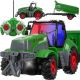 Tractor teledirigido Kruzzel con remolque para niños