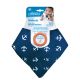 Babero Bandana con Mordedor Dr brown`s - Anclas