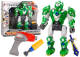 Robot Tornado Verde con Taladro y Destornillador