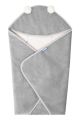 Manta Arrullo para Silla de Auto Sensillo - Gris Plush 75x75