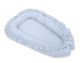 Baby Nest Premium Cocoon For Infants With A Ruffle My Sweet Baby- Blue