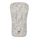 Funda Antisudor Kikkaboo para Cochecito Secret Garden Gris