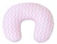 Cojín de Lactancia My Sweet Baby - Almohada Ergonomica Chevron Rosa