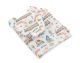 Juego de Cuna con Relleno My Sweet Baby - Tren Turquesa