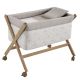 Minicuna Tijera Madera Abete Beige/natural 55x87x74 Cm - Cambrass