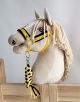 Halter A3 con Manta Negra y Tether My Sweet Baby para Hobby Horse