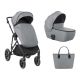 Carrito de bebé 2en1 Kikkaboo Thea Gris 2024