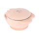 Cuenco de acero inoxidable Cat Rosa Kikkaboo - Alimentación bebé