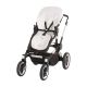 Colchoneta Silla Uni.rev.oval Linen Gris 43x88x1 Cm - Cambrass