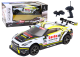 Coche Deportivo RC 1:16 con Ruedas Intercambiables Blanco y Amarillo