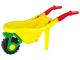 Carretilla de jardín amarilla de Hemar, ideal para pequeños jardineros.