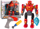 Robot enroscador con luz y sonido rojo