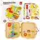 Kit de Manualidades de Animales en Maletín 59 piezas