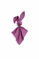 Manta suave de conejito My Sweet Baby - Doudou algodón violeta