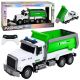 Camión volquete teledirigido verde con caja movible