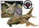 Avión de Control Remoto Militar Camo con Luces