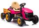 Tractor a batería BBH-030 Rosa