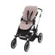 Colchoneta Silla Paseo Oval U. Taylor Rosa de Cambrass, ideal para paseos cómodos.
