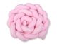 Protector de Cuna Knot Bumper XXL Rosa - My Sweet Baby