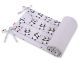 Protector de Cuna Universal My Sweet Baby Panda Gris