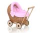 Cochecito de Muñecas My Sweet Baby con Ropa de Cama Rosa