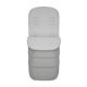 Saco cubrepiés Classic Gris Claro Kikkaboo para bebé
